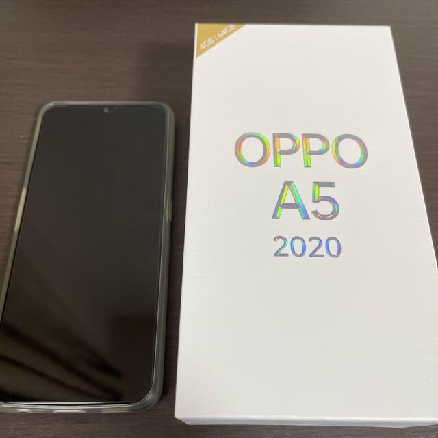 スマートフォン/携帯電話OPPO A5 2020 CPH1943 Mobile Phone Green