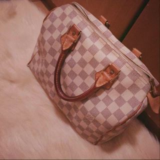 ルイヴィトン(LOUIS VUITTON)のルイヴィトン ダミエ アズールスピーディ25(ハンドバッグ)