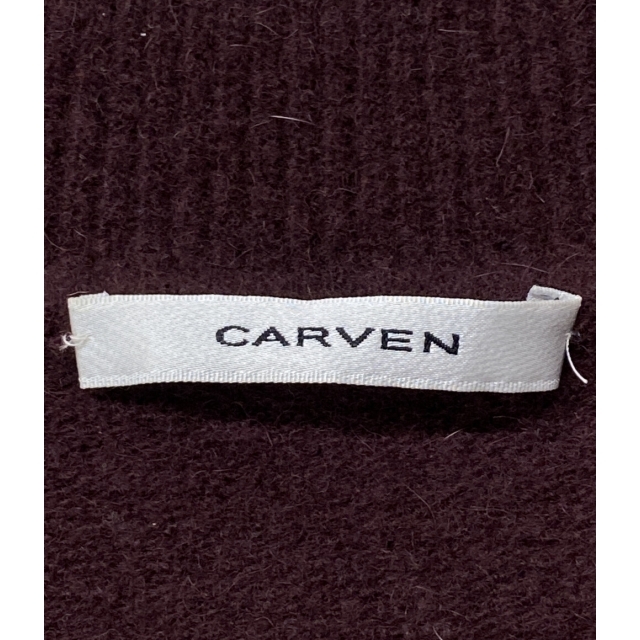 美品 カルヴェン CARVEN 長袖ニット ケーブルタートルネック レディース 2