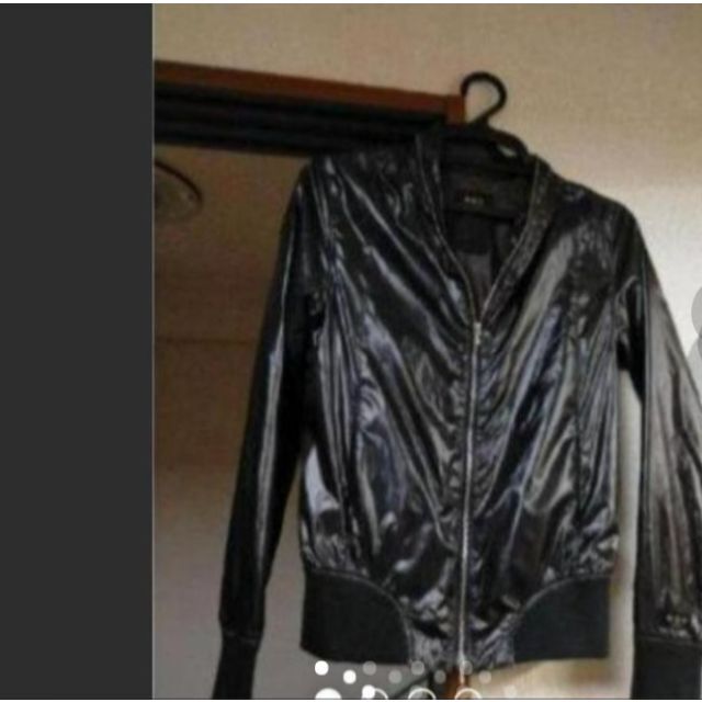 TATRAS(タトラス)のタトラス　ジャケット  サイズm 着丈は55cm ブラック レディースのジャケット/アウター(ブルゾン)の商品写真