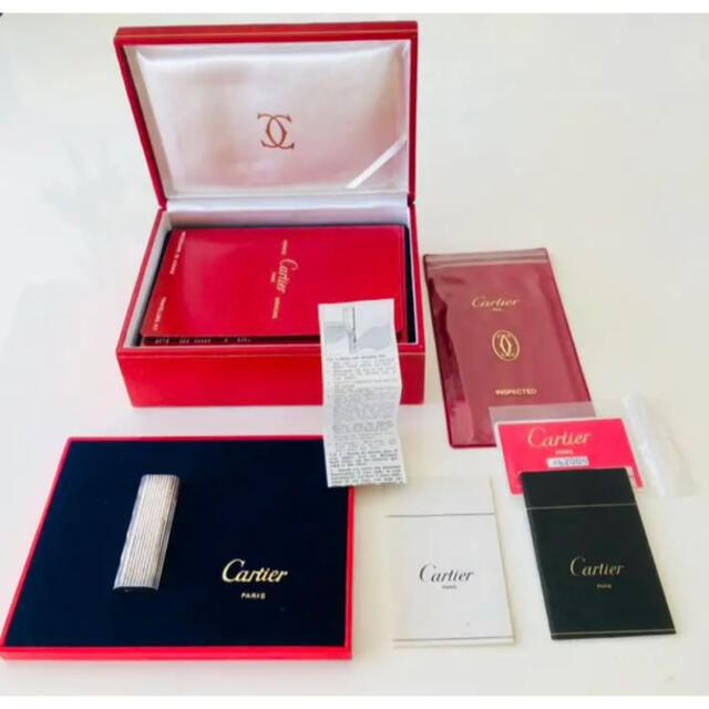 稀少【Cartier】ライター★会員カード有り★ヴィンテージカチューシャ