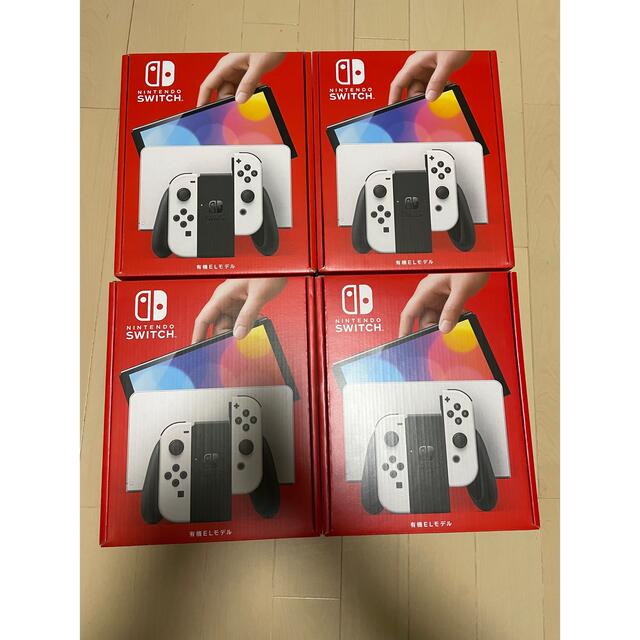 【セール】 Nintendo Switch - 早い者勝ち！Nintendo Switch有機EL 4台セット 家庭用ゲーム機本体