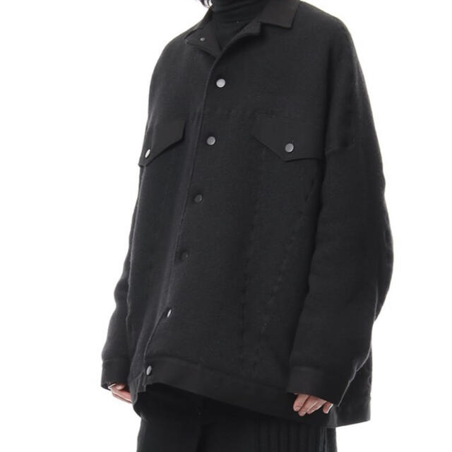 Yohji Yamamoto(ヨウジヤマモト)の希少！B Yohji Yamamoto  18AW  Denim Jacket メンズのジャケット/アウター(Gジャン/デニムジャケット)の商品写真