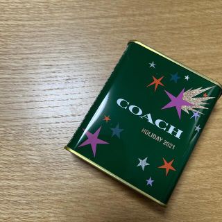 コーチ(COACH)の新品未開封　COACH コーチ　サクマドロップ缶　あめ(菓子/デザート)