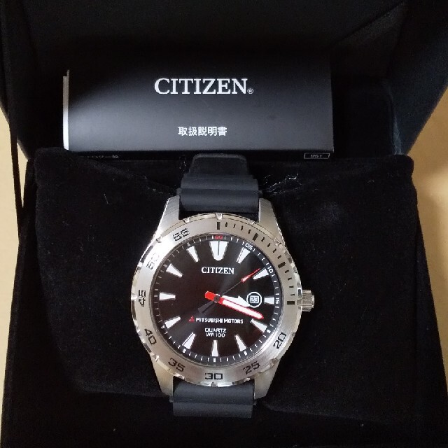 CITIZEN(シチズン)のCITIZEN 三菱自動車 コラボ腕時計 メンズ メンズの時計(腕時計(アナログ))の商品写真