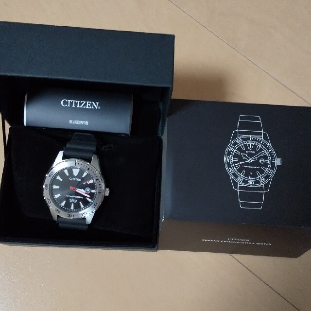 CITIZEN(シチズン)のCITIZEN 三菱自動車 コラボ腕時計 メンズ メンズの時計(腕時計(アナログ))の商品写真