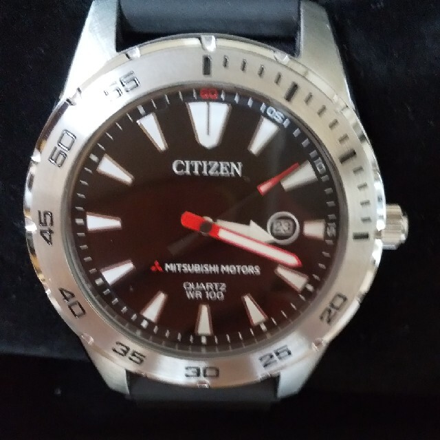 CITIZEN(シチズン)のCITIZEN 三菱自動車 コラボ腕時計 メンズ メンズの時計(腕時計(アナログ))の商品写真