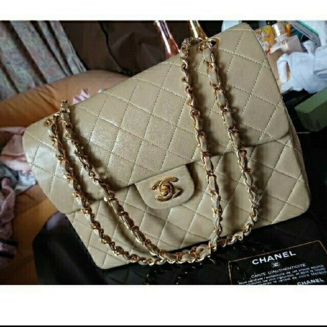 バッグ★CHANEL★シャネル ヴィンテージダブルフラップショルダーバッグ