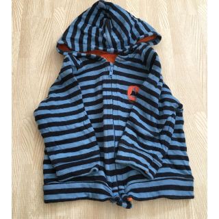 プチバトー(PETIT BATEAU)のプチバトー　パーカー　60-70センチ(カーディガン/ボレロ)