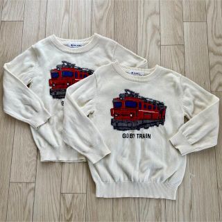 グローバルワーク(GLOBAL WORK)のお値下げ　グローバルワークSサイズ　２枚セット(Tシャツ/カットソー)