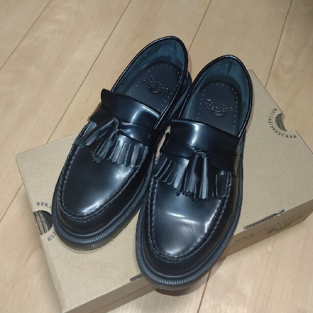 Dr.Martens(ドクターマーチン)のドクターマーチン　UK4 美品　ADRIAN　黒 レディースの靴/シューズ(ローファー/革靴)の商品写真