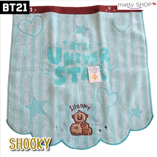 ボウダンショウネンダン(防弾少年団(BTS))のBT21　ユニバースター　ハンドタオル"SHOOKY"(タオル)