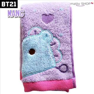 ボウダンショウネンダン(防弾少年団(BTS))のBT21 フェイスタオル MANG　丸眞(タオル)