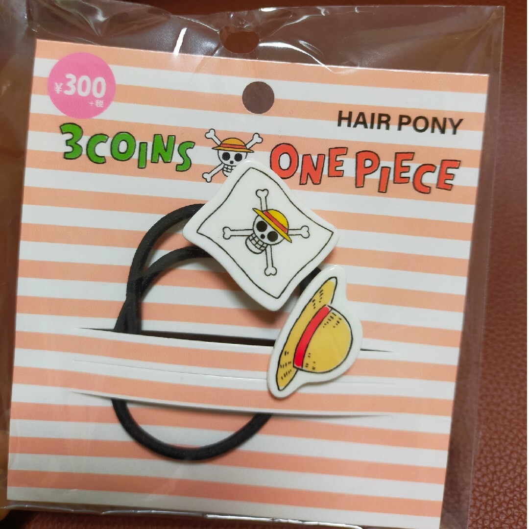 3COINS(スリーコインズ)のワンピース ヘアゴム 3COINS×ONE PIECE エンタメ/ホビーのアニメグッズ(その他)の商品写真