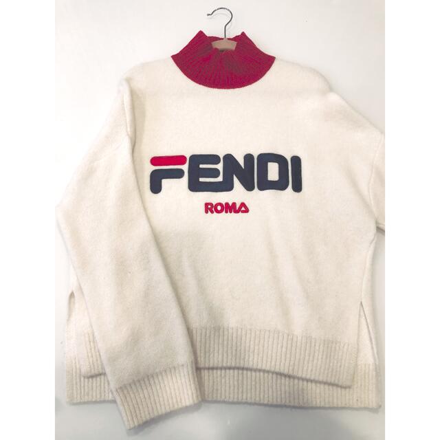 FENDI フェンディ ハイネックモヘアニットセーター　36 | フリマアプリ ラクマ