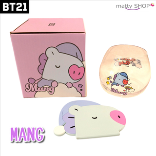 ボウダンショウネンダン(防弾少年団(BTS))のBT21　公式グッズ"MANG"【コップ320mk&コースタセット】(グラス/カップ)