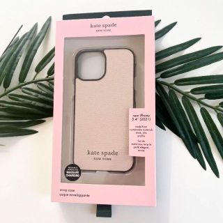 ケイトスペードニューヨーク(kate spade new york)の新作★ケイトスペード iPhone13 mini ピンクレザー(iPhoneケース)