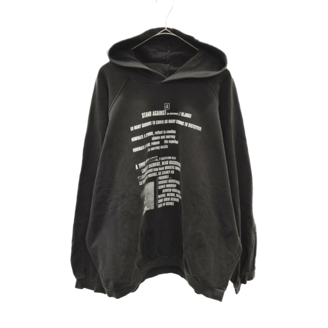 RAF SIMONS - RAF SIMONS ラフシモンズ 02SS テロ期 RIOT プルオーバー