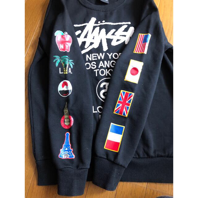 STUSSY(ステューシー)のステューシートレーナーL レディースのトップス(トレーナー/スウェット)の商品写真