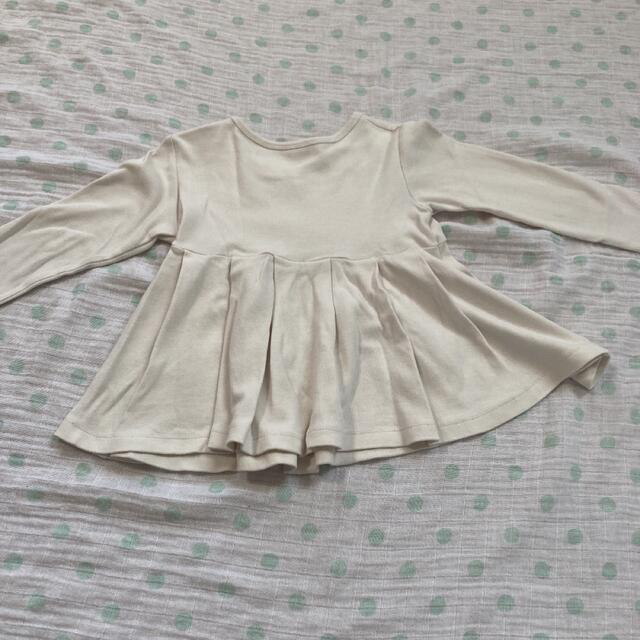 petit main(プティマイン)のプティマイン　ロンT カットソー110cm キッズ/ベビー/マタニティのキッズ服女の子用(90cm~)(Tシャツ/カットソー)の商品写真