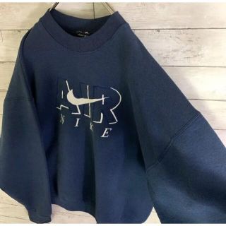 NIKE - 古着 90s ナイキ NIKE スウェット トレーナー 刺繍ロゴ 最高 ...