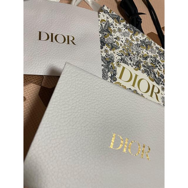 Dior(ディオール)のDIOR空き箱＋ショップ袋 レディースのバッグ(ショップ袋)の商品写真