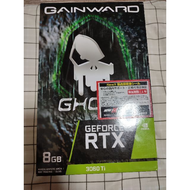 GAINWARD GeForce RTX 3060Ti GHOST 8G V1PC/タブレット