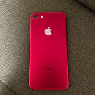 アイフォーン(iPhone)のiPhone7 RED 128GB(スマートフォン本体)