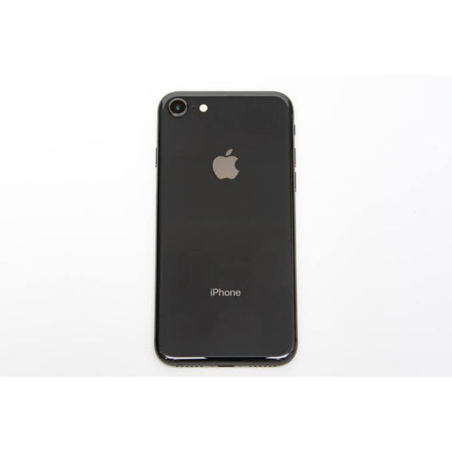 Apple(アップル)のiPhone8 black 64GB SIMフリー スマホ/家電/カメラのスマートフォン/携帯電話(スマートフォン本体)の商品写真