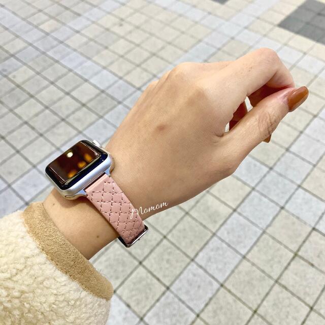 新品未使用 Apple Watch ベルト 38 40 41mm チェック 茶色 通販