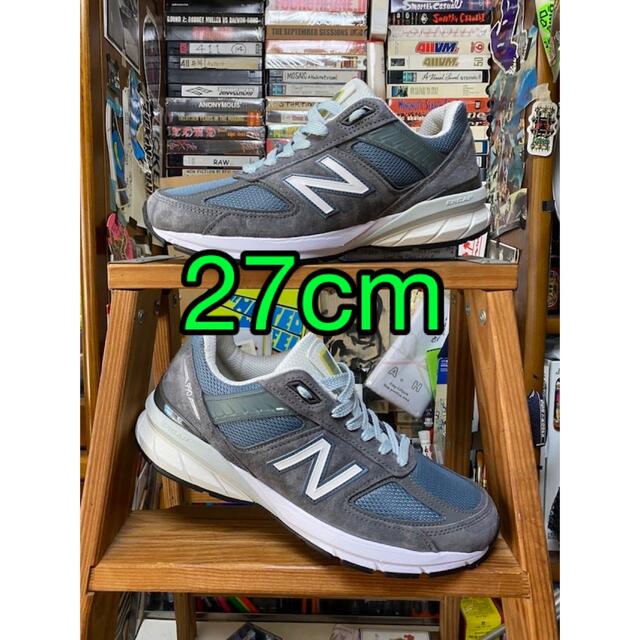 27cm New Balance 990v5 SSZ 長谷川昭雄 M990BE5スニーカー