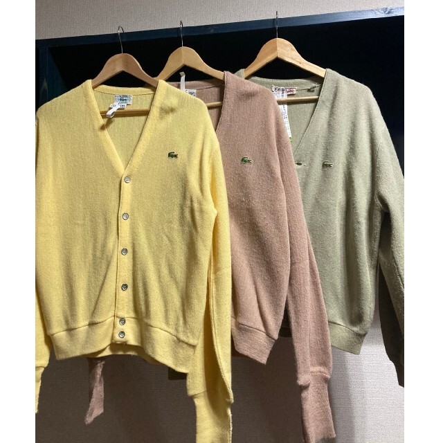 LACOSTE ラコステ ヴィンテージ カーディガン 80〜90年 IZOD 特選
