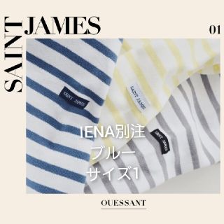 セントジェームス(SAINT JAMES)のIENA  SAINT JAMES 別注 OUESSANT ボーダ(カットソー(長袖/七分))