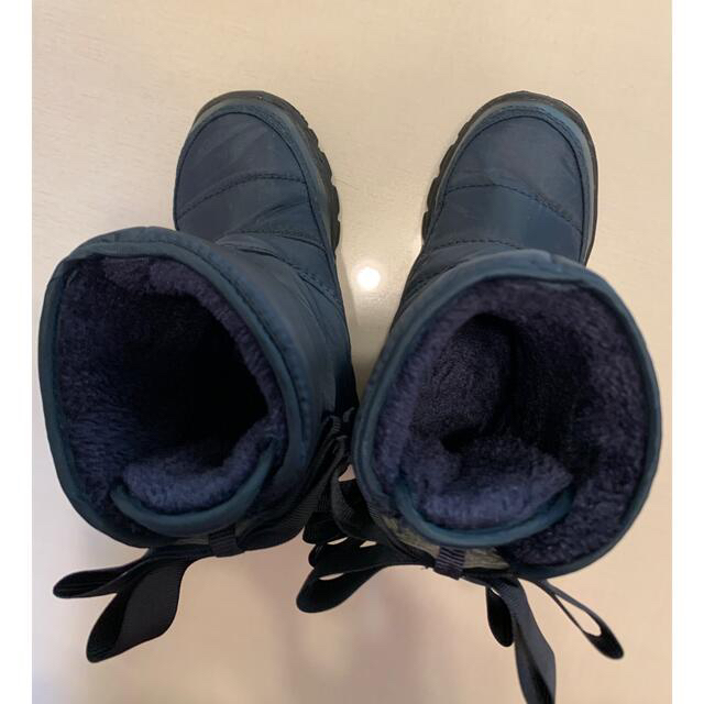 kumikyoku（組曲）(クミキョク)の組曲KIDS リボンムートンスノーブーツ　16ｾﾝﾁ 17ｾﾝﾁ   キッズ/ベビー/マタニティのキッズ靴/シューズ(15cm~)(長靴/レインシューズ)の商品写真
