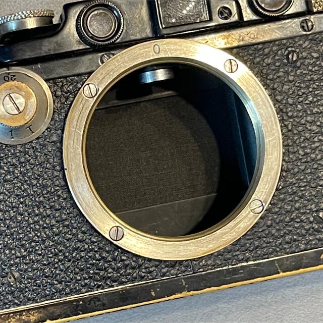 LEICA(ライカ)のLeica DⅢ  ブラックペイント スマホ/家電/カメラのカメラ(フィルムカメラ)の商品写真