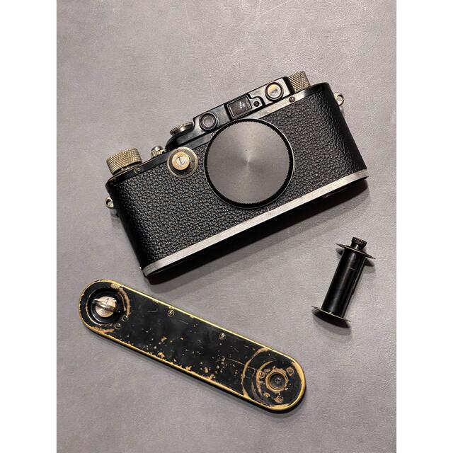 LEICA(ライカ)のLeica DⅢ  ブラックペイント スマホ/家電/カメラのカメラ(フィルムカメラ)の商品写真