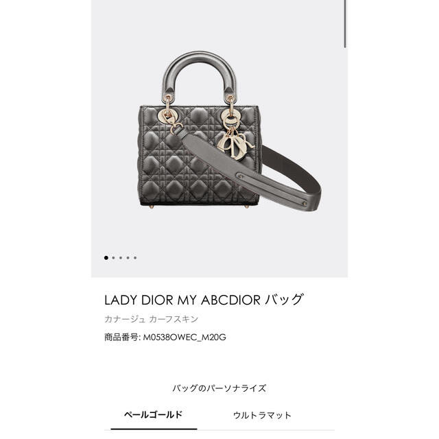 Christian Dior - 専用 DIOR LadyDior MyABCDior バッグの通販 by ...