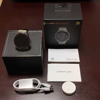 ファーウェイ(HUAWEI)の【HUAWEI ファーウェイ】 Watch GT2e 46mm ＋ガラスフィルム(腕時計(デジタル))