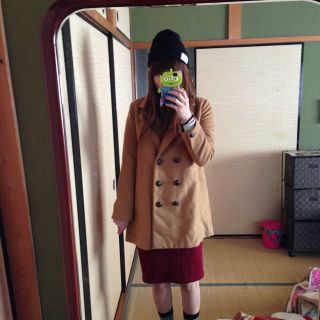 フリーズマート(FREE'S MART)のFREES’MARTのダブルボタンコート(ピーコート)