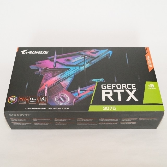 GIGABYTE AORUS GeForce RTX3070 MASTER 8GPC/タブレット