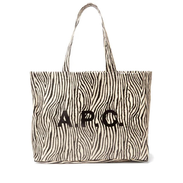 A.P.C. Diane トートバッグ　ゼブラ　アーペーセー　APC zebra