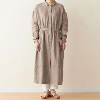 ムジルシリョウヒン(MUJI (無印良品))のPOOL プール いろいろの服 アトリエシャツワンピース(ロングワンピース/マキシワンピース)