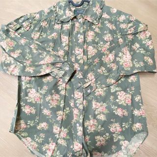 ラルフローレン(Ralph Lauren)の古着屋購入◎ フリル　ボリューム　シャツ　フリルシャツ　(シャツ/ブラウス(長袖/七分))