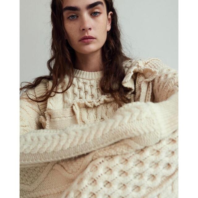 stein OVERSIZED INTERLACEC CABLE KNITLSニット/セーター