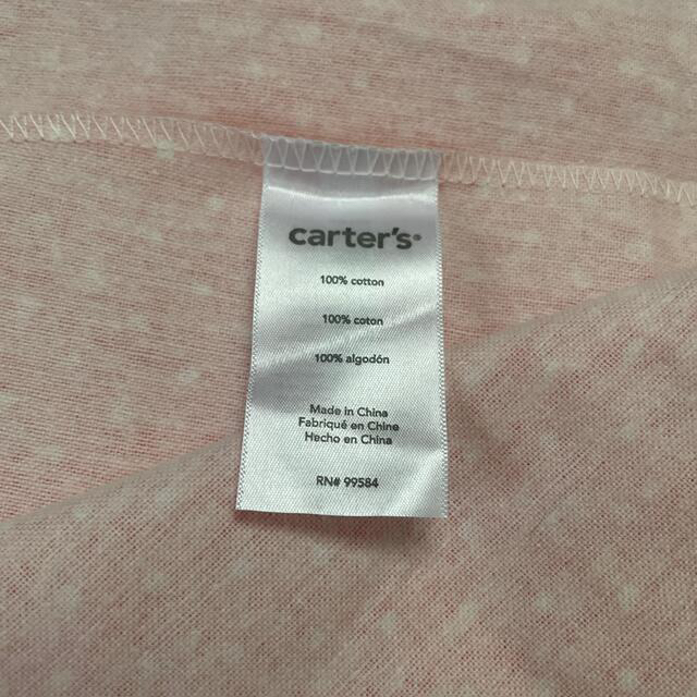 carter's(カーターズ)のアメリカ購入　カーターズ　ピンクオレンジ  ドット キッズ/ベビー/マタニティのこども用ファッション小物(おくるみ/ブランケット)の商品写真