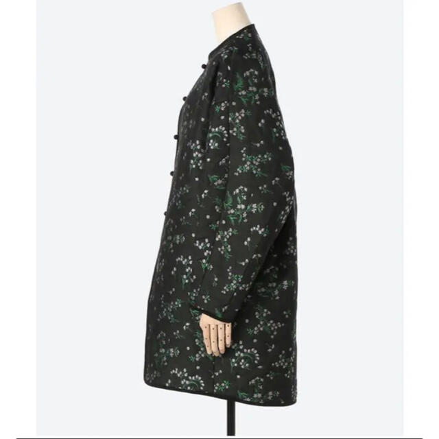 Mame Kurogouchi Floral Jacquard coat - coastalcareeracademy.com
