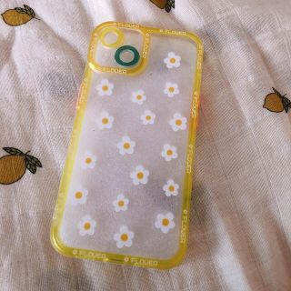 iPhone13クリアケースお花柄韓国(iPhoneケース)