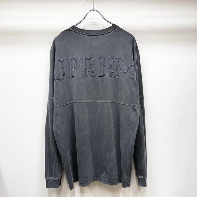 【XL】Supreme 20SS Overdyed L/S Top BLACK