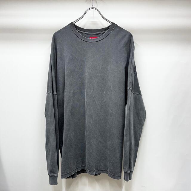 【XL】Supreme 20SS Overdyed L/S Top BLACK 1