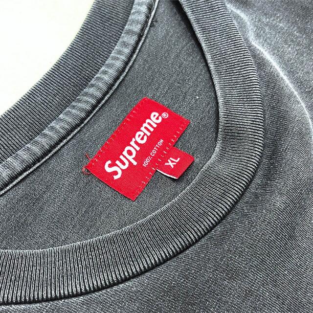 【XL】Supreme 20SS Overdyed L/S Top BLACK 2